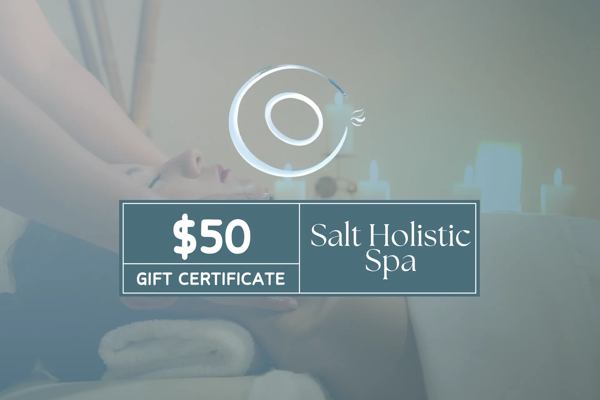 CA$50 Salt Holistic Spa gift certificate